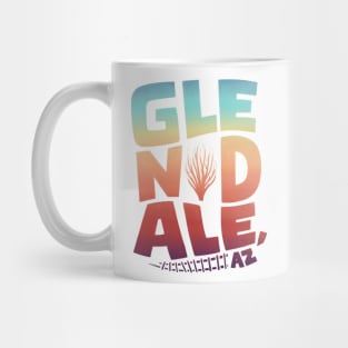 Glendale Rainbow Type Mug